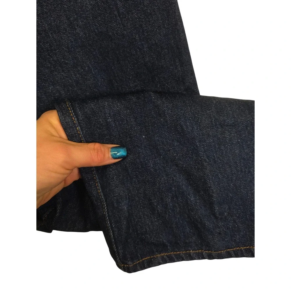 Levi Strauss 501 Jeans Mens 33x30 Dark‎ Wash Denim Heritage Workwear Classic